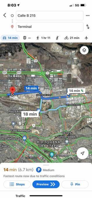Otay Studio Great Patio Near Otay Crossing & Airport Tijuana Esterno foto